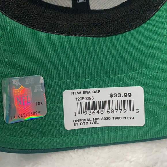 new Era NFL Jets 39 Thirty, Size Large-XLarge - Picture 4 of 6